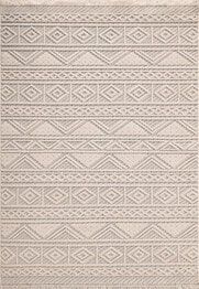 Dynamic Rugs SEVILLE 3607-109 Ivory and Soft Grey
